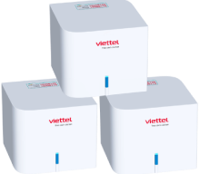 Tìm hiểu sản phẩm Home wifi bộ 3 thiết bị Viettel 1 home wifi bộ 3 thiết bị